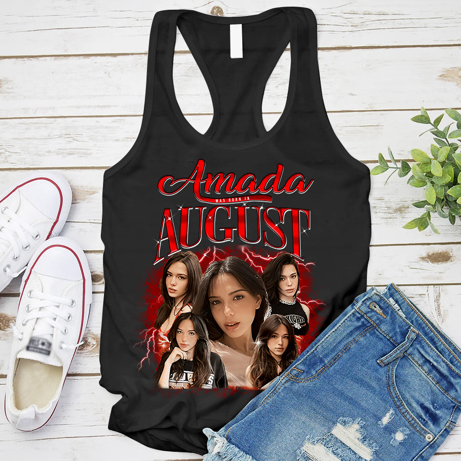 August Birthday Shirt, Custom Birthday Shirt, Queens Born In August, August Birthday Shirts For Woman, August Birthday Gifts-YPT-TLQ