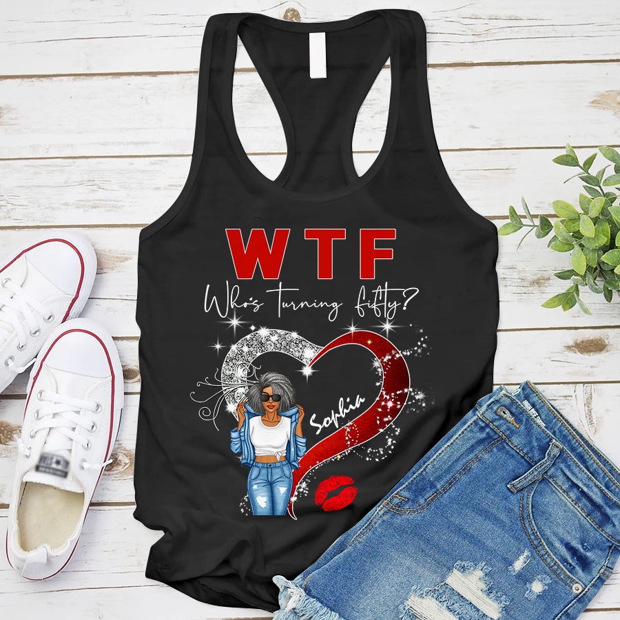 50th Birthday Shirts For Her, Personalised 50th Birthday Gifts, 1974 T Shirt, 50 And Fabulous Shirt, 50th Birthday Shirt Ideas, Gift Ideas 50th Birthday Woman