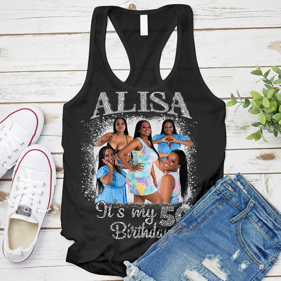 50th Birthday Shirts, Custom Birthday Shirts, Turning 50 Shirt, Gifts For Women Turning 50, 50 And Fabulous Shirt, 1974 Shirt, 50th Birthday Shirts For Her-YPT-TLQ