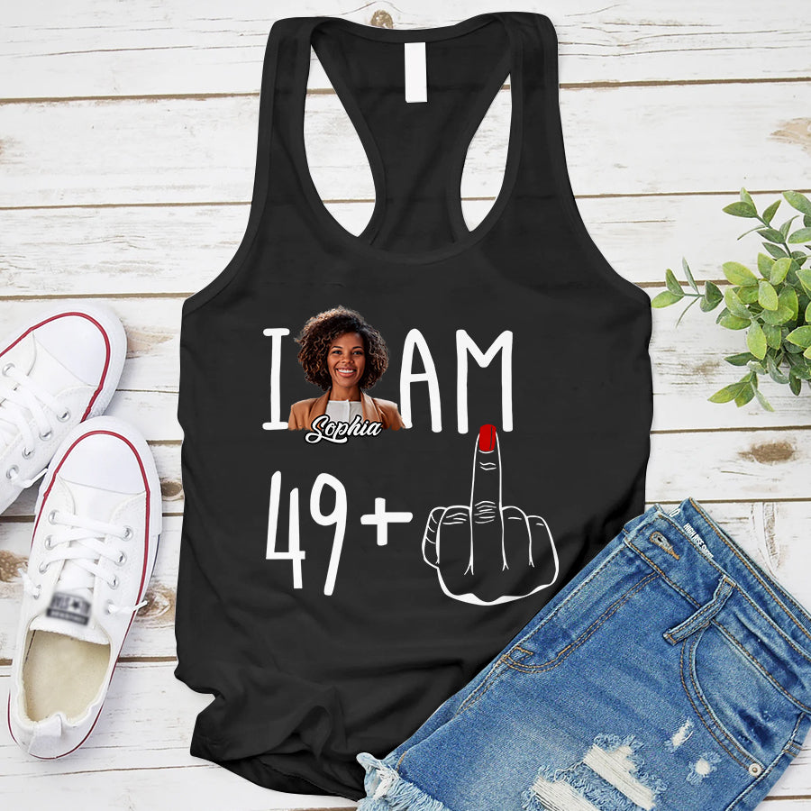 Custom Birthday Shirt, Her Gifts For 50 Years Old , Turning 50 Birthday Cotton Shirt, Fabulous Since 1974 - TLQ