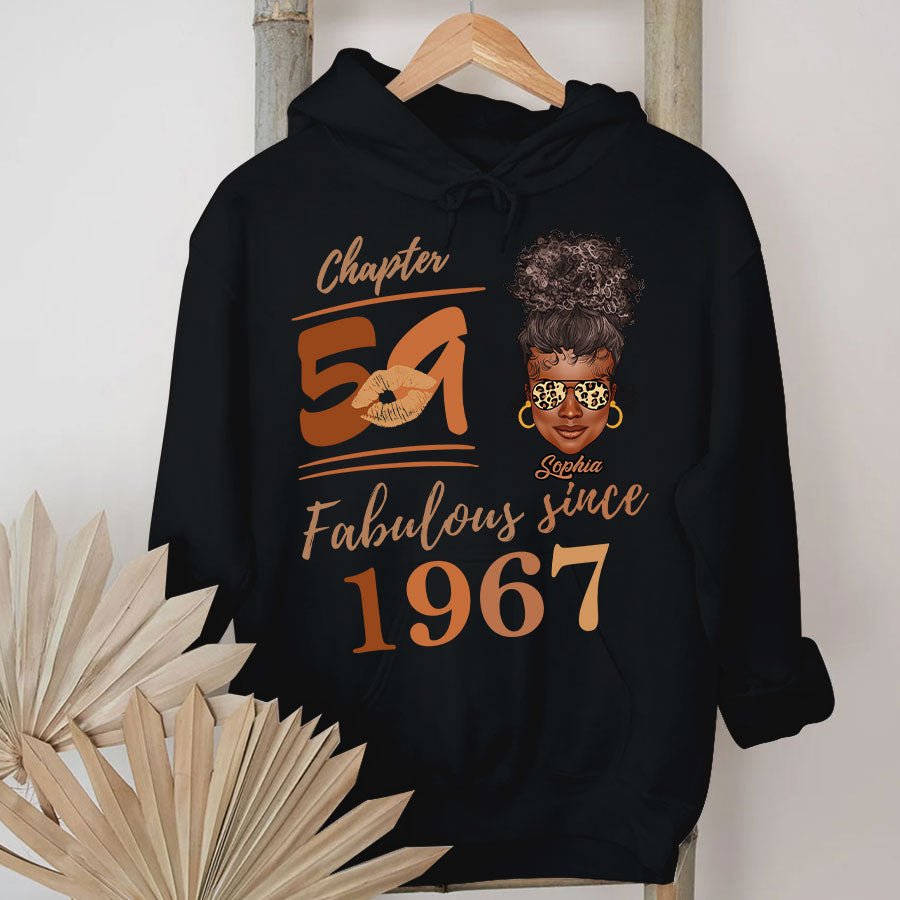 Chapter 59, Fabulous Since 1967 59th Birthday Unique T Shirt For Woman, Her Gifts For 59 Years Old , Turning 59 Birthday Cotton Shirt TLQ