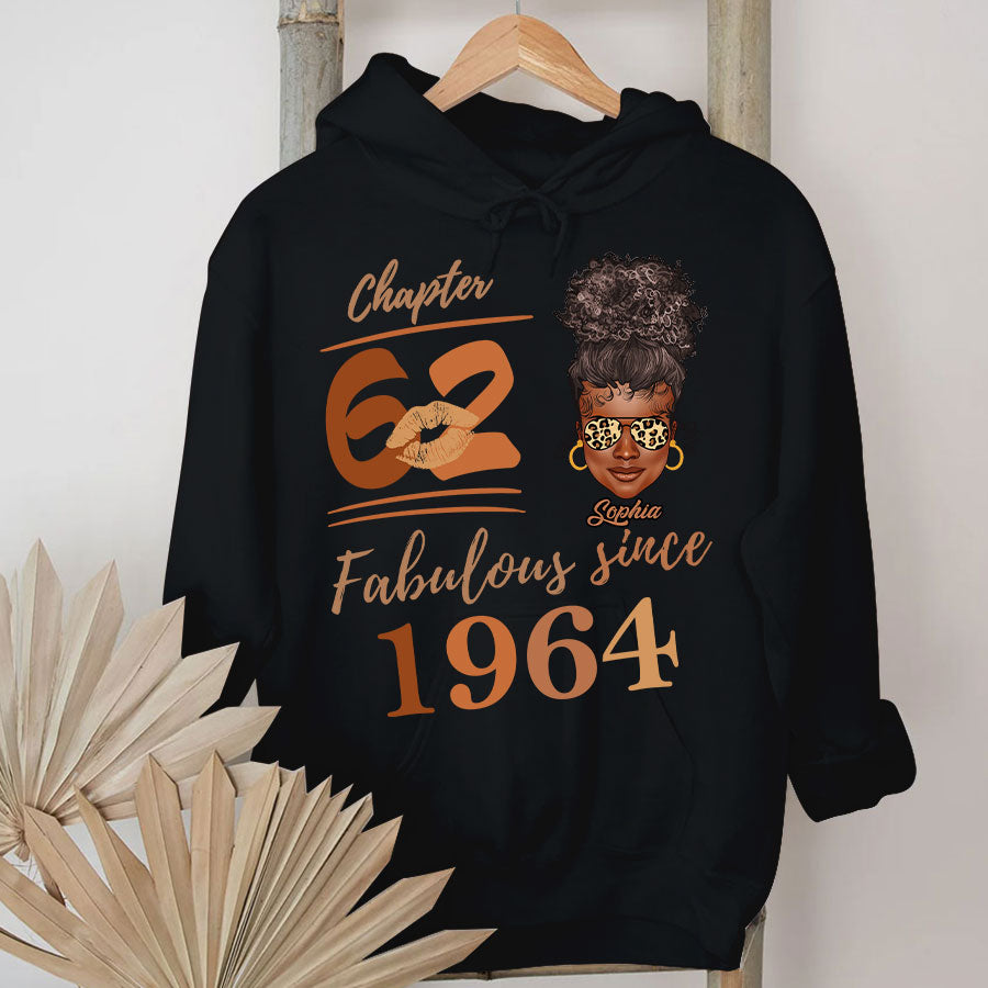 Chapter 62, Fabulous Since 1964 62nd Birthday Unique T Shirt For Woman, Her Gifts For 62 Years Old , Turning 62 Birthday Cotton Shirt TLQ