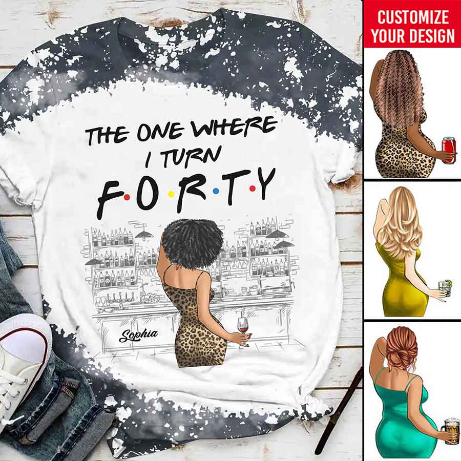 40th Birthday Shirts, Custom Birthday Shirts, Turning 40 Shirt, Gifts For Women Turning 40, 40 And Fabulous Shirt, 1984 Shirt, 40th Birthday Shirts For Her-YPT-HCT