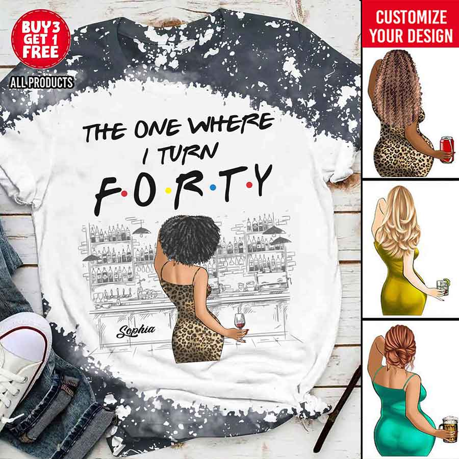 40th Birthday Shirts, Custom Birthday Shirts, Turning 40 Shirt, Gifts For Women Turning 40, 40 And Fabulous Shirt, 1984 Shirt, 40th Birthday Shirts For Her-YPT-HCT