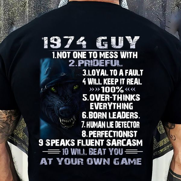 50th Birthday Gifts Ideas - 50th Birthday Shirt For His In 1974 Turning 50 Shirts 50th Birthday, T Shirts For Men