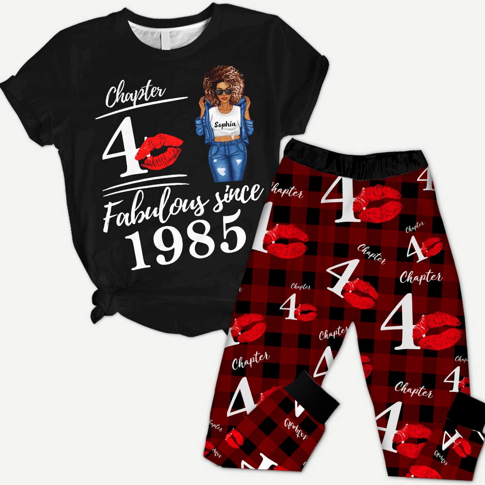 Premium Pajamas Set - Gift Ideas For 40th Birthday, 1985 Birthday Gifts Ideas, Gift Ideas 40th Birthday Woman - HCT