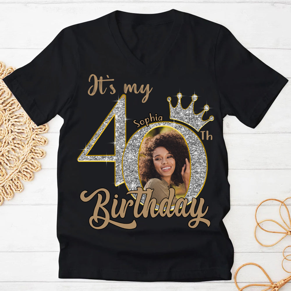 40th Birthday Shirts, Custom Birthday Shirts, Turning 40 Shirt, Gifts For Women Turning 40, 40 And Fabulous Shirt, 1985 Shirt, 40th Birthday Shirts For Her - YPT-HCT