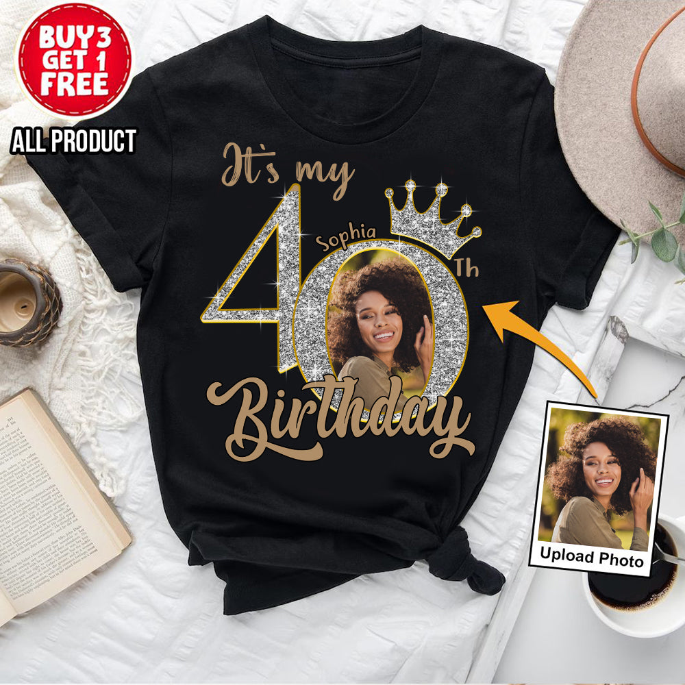 40th Birthday Shirts, Custom Birthday Shirts, Turning 40 Shirt, Gifts For Women Turning 40, 40 And Fabulous Shirt, 1985 Shirt, 40th Birthday Shirts For Her - YPT-HCT