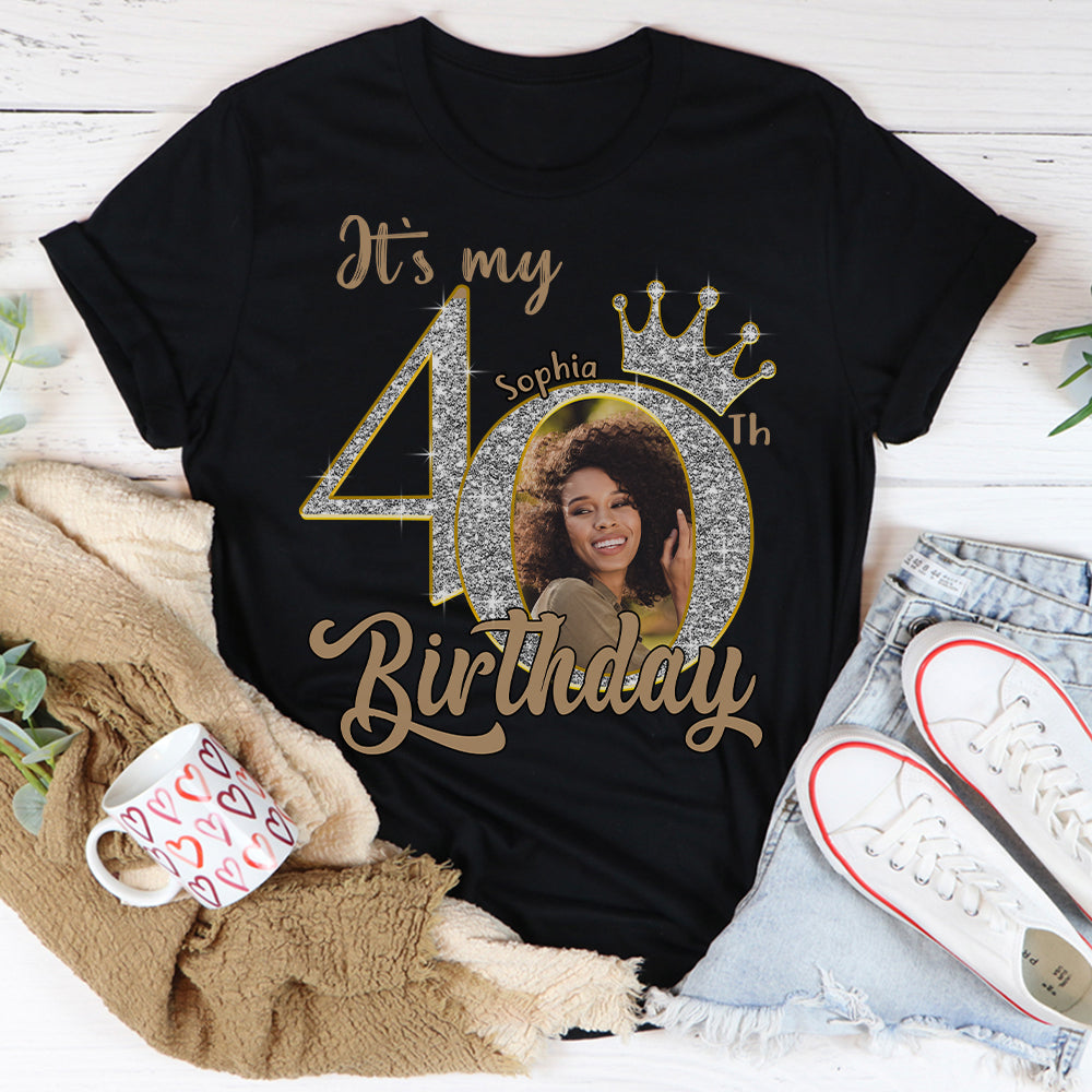 40th Birthday Shirts, Custom Birthday Shirts, Turning 40 Shirt, Gifts For Women Turning 40, 40 And Fabulous Shirt, 1985 Shirt, 40th Birthday Shirts For Her - YPT-HCT