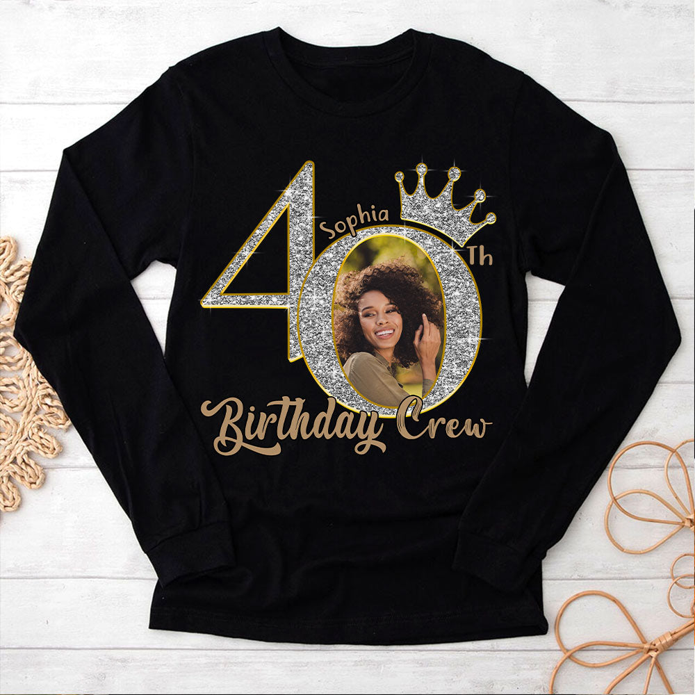 40th Birthday Shirts, Custom Photo Birthday Shirts, Turning 40 Shirt, Gifts For Women Turning 40, 40 And Fabulous Shirt, 1985 Shirt, 40th Birthday Shirts For Her - YPT-HCT
