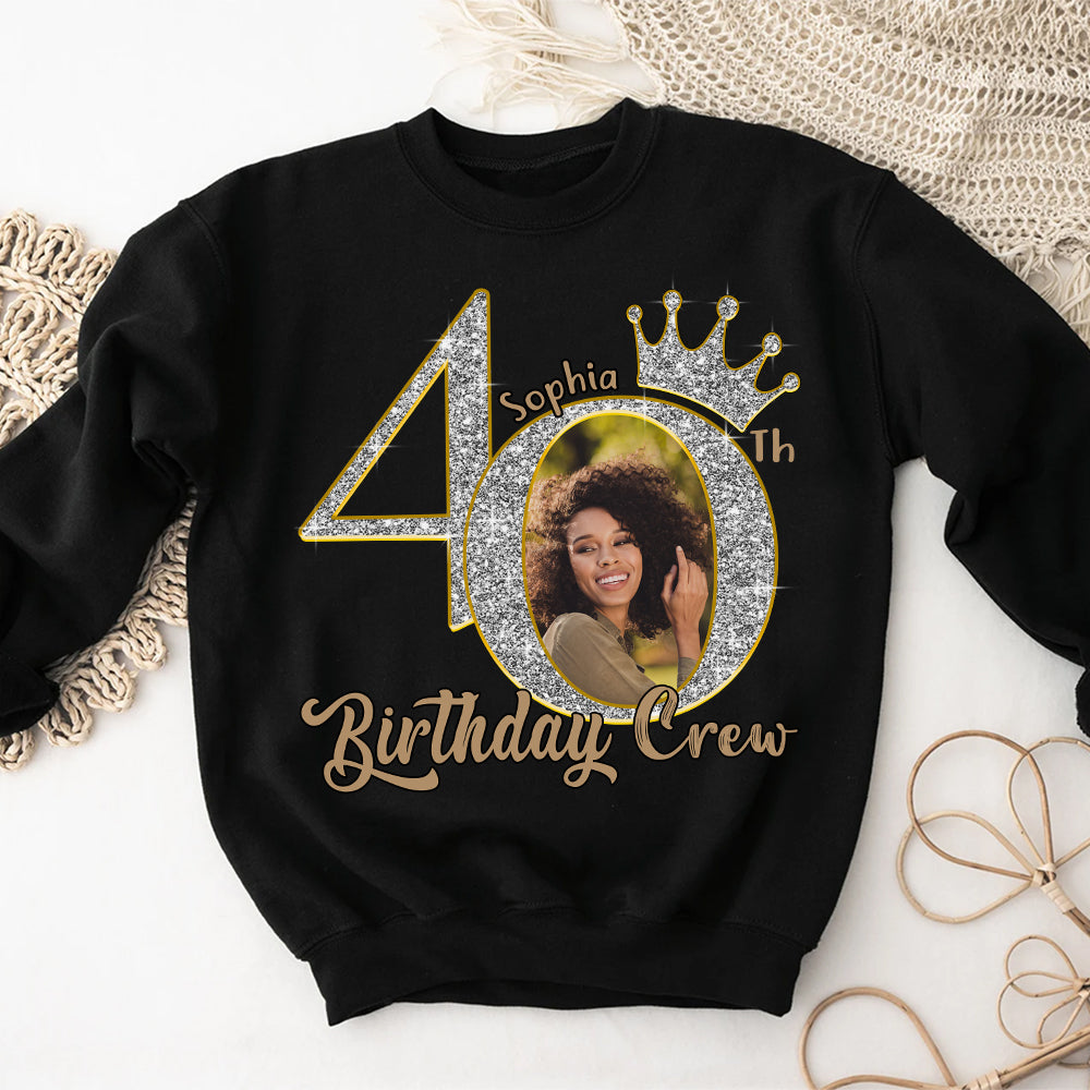 40th Birthday Shirts, Custom Photo Birthday Shirts, Turning 40 Shirt, Gifts For Women Turning 40, 40 And Fabulous Shirt, 1985 Shirt, 40th Birthday Shirts For Her - YPT-HCT