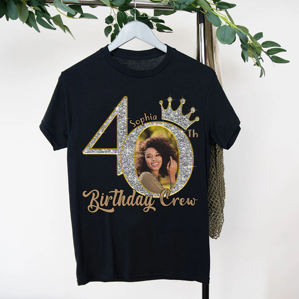 40th Birthday Shirts, Custom Photo Birthday Shirts, Turning 40 Shirt, Gifts For Women Turning 40, 40 And Fabulous Shirt, 1985 Shirt, 40th Birthday Shirts For Her - YPT-HCT