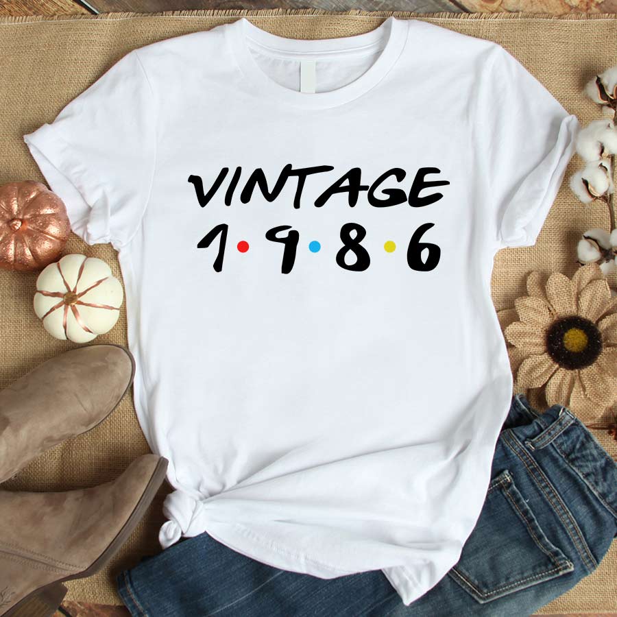40th Birthday Shirt, Turning 40 Shirt, Gifts For Women Turning 40, 40 And Fabulous Shirt, 1986 Shirt, 40th Birthday Shirts For Her, Vintage 1986 Limited Edition