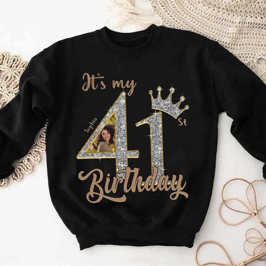 41st Birthday Shirts, Custom Birthday Shirts, Turning 41 Shirt, Gifts For Women Turning 41, 41 And Fabulous Shirt, 1984 Shirt, 41st Birthday Shirts For Her - YPT-HCT