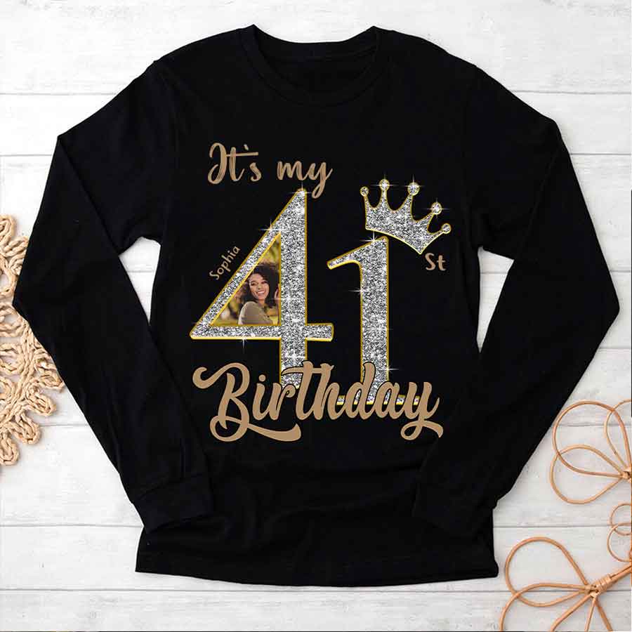 41st Birthday Shirts, Custom Birthday Shirts, Turning 41 Shirt, Gifts For Women Turning 41, 41 And Fabulous Shirt, 1984 Shirt, 41st Birthday Shirts For Her - YPT-HCT