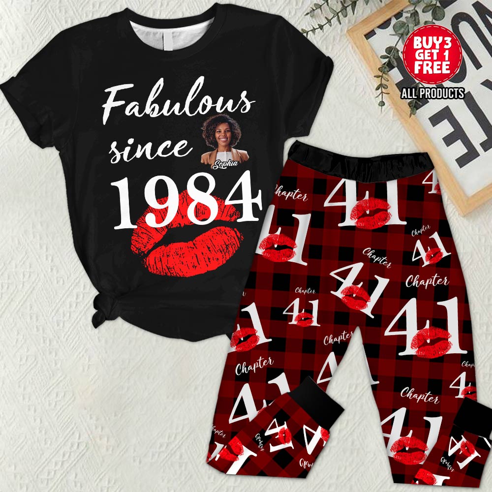 Premium Pajamas Set - Gift Ideas For 41st Birthday, 1984 Birthday Gifts Ideas, Gift Ideas 41st Birthday Woman - HCT