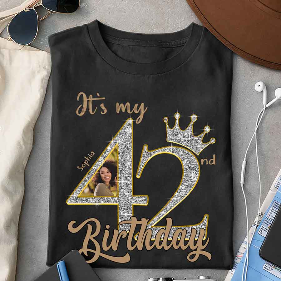 42nd Birthday Shirts, Custom Birthday Shirts, Turning 42 Shirt, Gifts For Women Turning 42, 42 And Fabulous Shirt, 1983 Shirt, 42nd Birthday Shirts For Her - YPT-HCT
