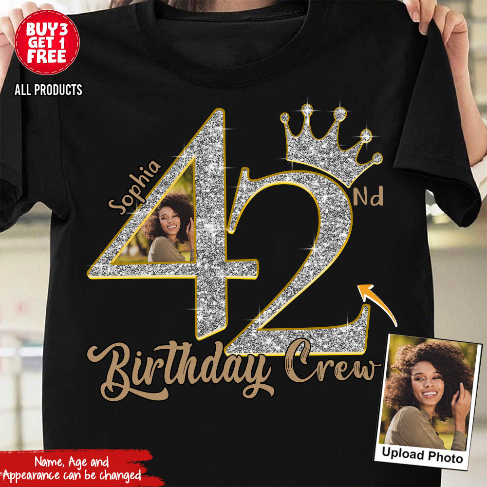 42nd Birthday Shirts, Custom Birthday Shirts, Turning 42 Shirt, Gifts For Women Turning 42, 42 And Fabulous Shirt, 42nd Birthday Shirts For Her - YPT-HCT