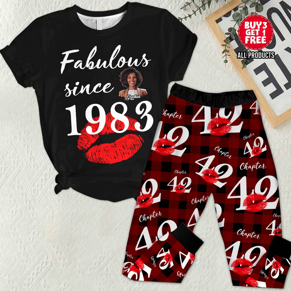 Premium Pajamas Set - Gift Ideas For 42nd Birthday, 1983 Birthday Gifts Ideas, Gift Ideas 42nd Birthday Woman - HCT