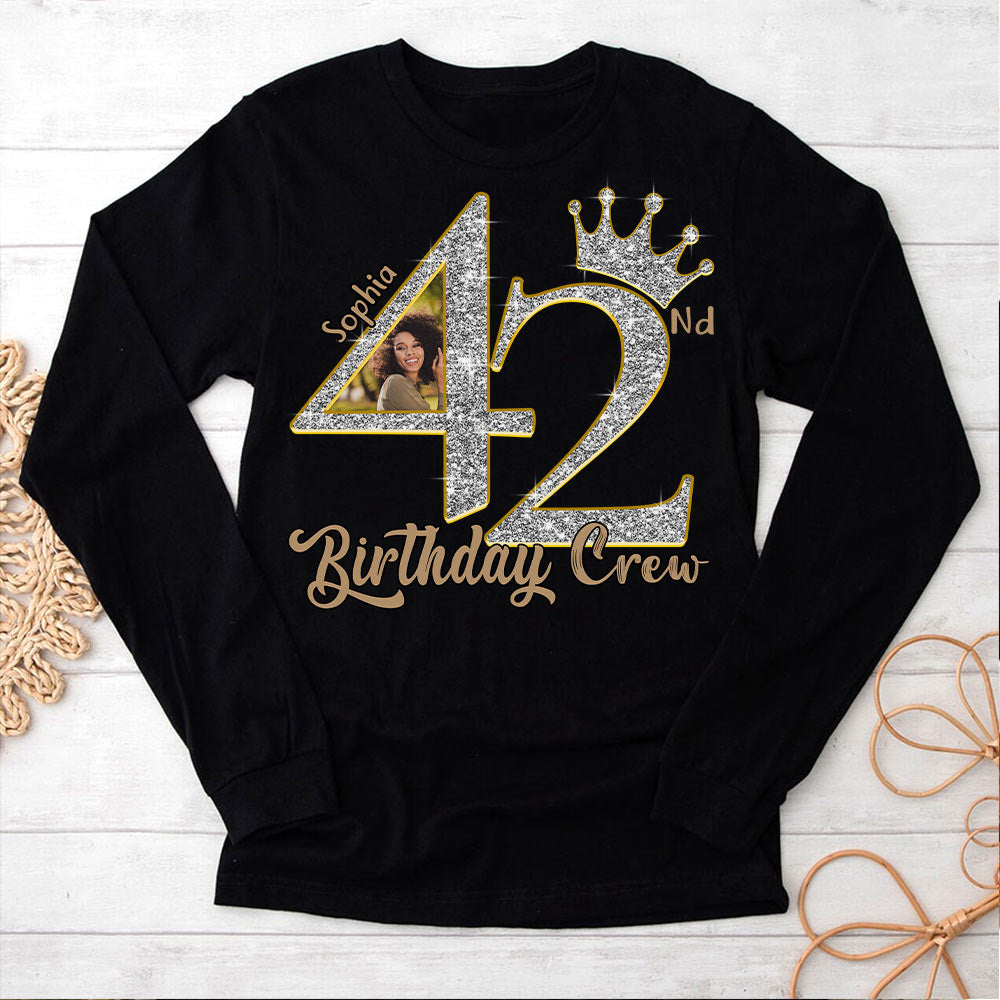 42nd Birthday Shirts, Custom Birthday Shirts, Turning 42 Shirt, Gifts For Women Turning 42, 42 And Fabulous Shirt, 42nd Birthday Shirts For Her - YPT-HCT