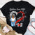 Custom Birthday Shirt, Her Gifts For 42 Years Old , Turning 42 Birthday Cotton Shirt, Fabulous Since 1983 - TLQ