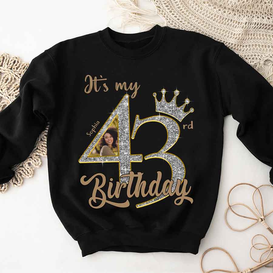 43rd Birthday Shirts, Custom Birthday Shirts, Turning 43 Shirt, Gifts For Women Turning 43, 43 And Fabulous Shirt, 1982 Shirt, 43rd Birthday Shirts For Her - YPT-HCT