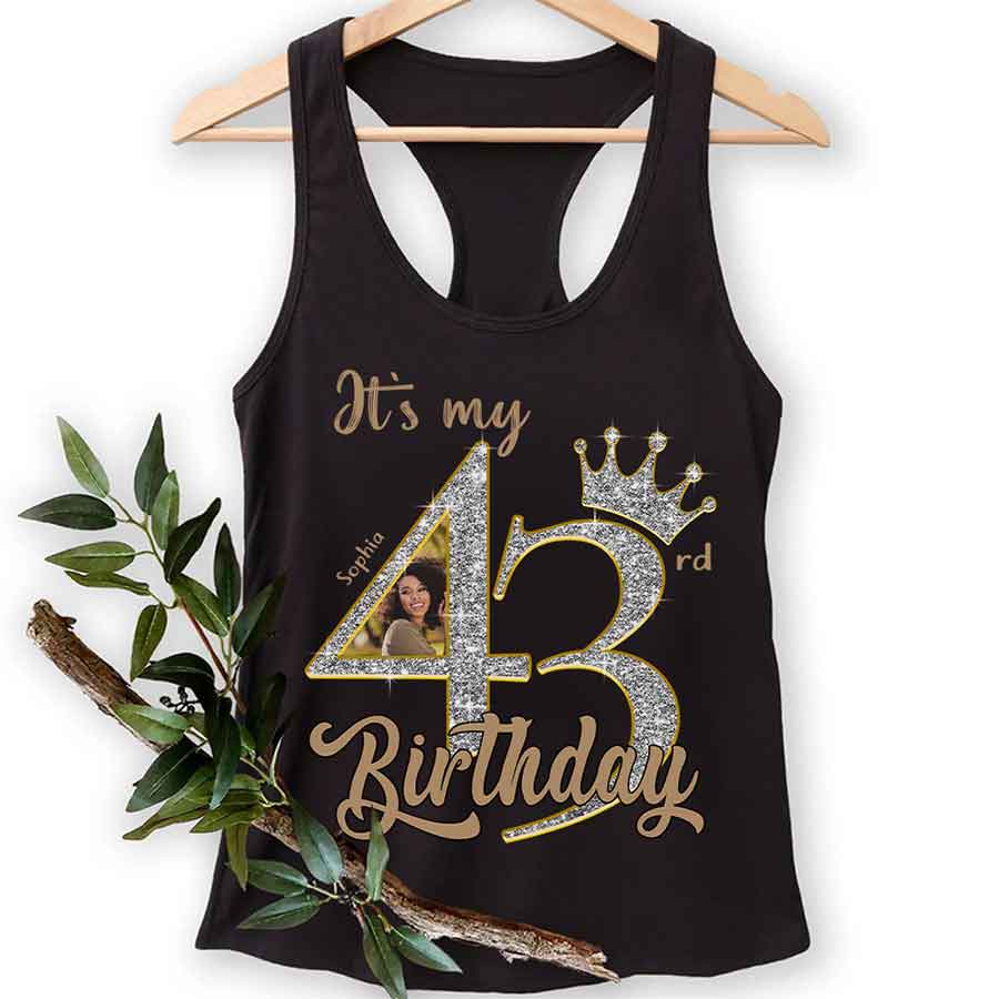 43rd Birthday Shirts, Custom Birthday Shirts, Turning 43 Shirt, Gifts For Women Turning 43, 43 And Fabulous Shirt, 1982 Shirt, 43rd Birthday Shirts For Her - YPT-HCT