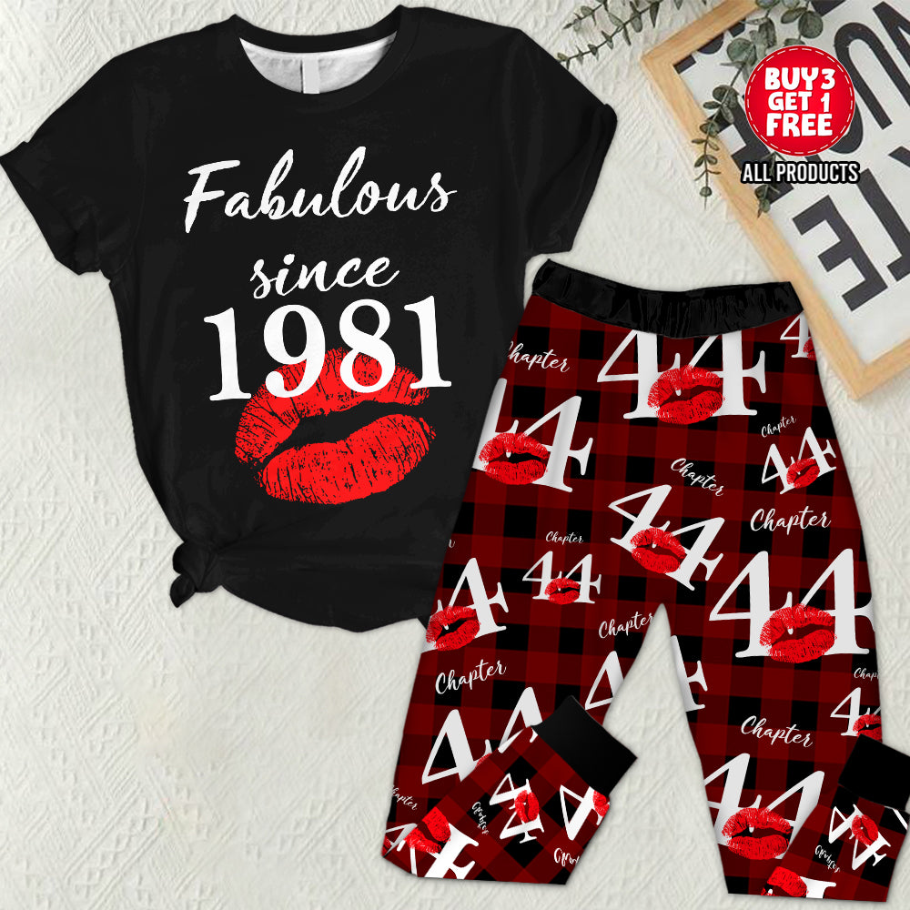 Premium Pajamas Set - Gift Ideas For 44th Birthday, 1981 Birthday Gifts Ideas, Gift Ideas 44th Birthday Woman