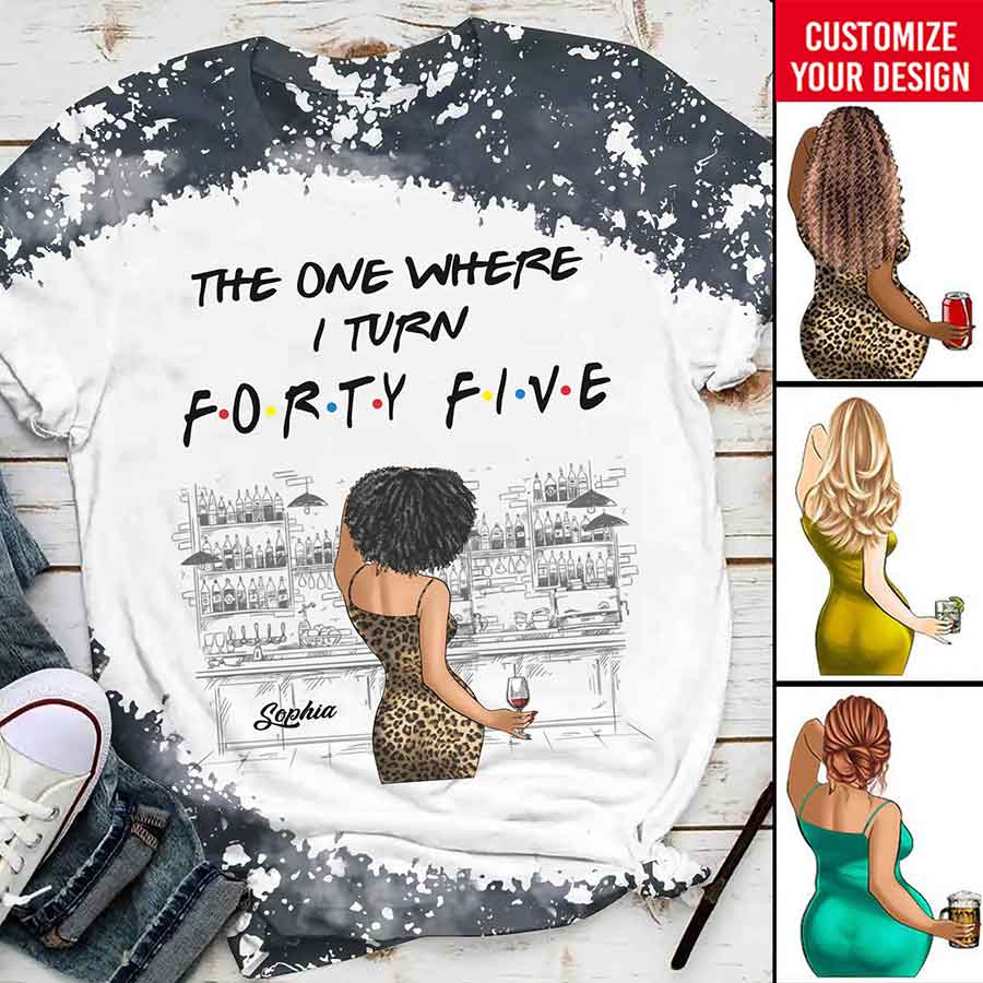 45th Birthday Shirts, Custom Birthday Shirts, Turning 45 Shirt, Gifts For Women Turning 45, 45 And Fabulous Shirt, 1979 Shirt, 45th Birthday Shirts For Her, It&#39;s My 45 Birthday-YPT-HCT