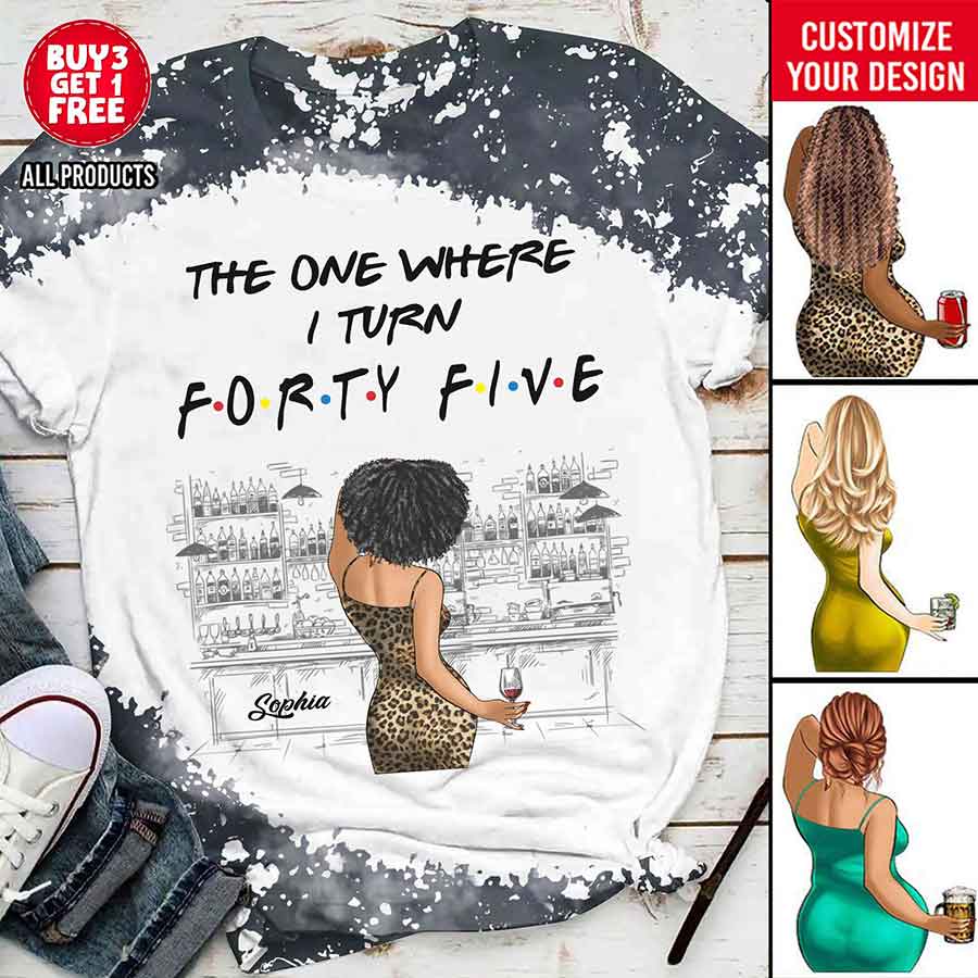 45th Birthday Shirts, Custom Birthday Shirts, Turning 45 Shirt, Gifts For Women Turning 45, 45 And Fabulous Shirt, 1979 Shirt, 45th Birthday Shirts For Her, It&#39;s My 45 Birthday-YPT-HCT