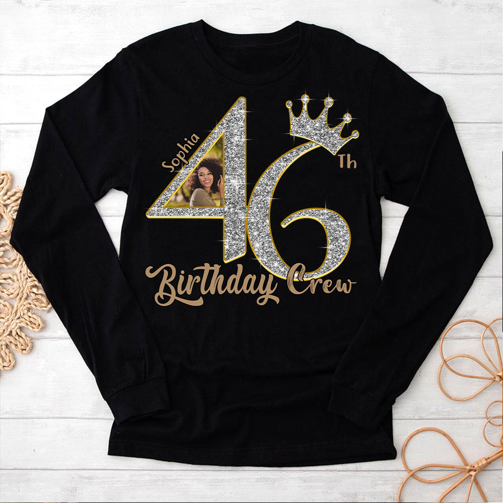 46th birthday shirts for her, Personalised 46th birthday gifts, 46 and fabulous shirt, 46th birthday shirt ideas, gift ideas 46th birthday woman-YPT-HCT