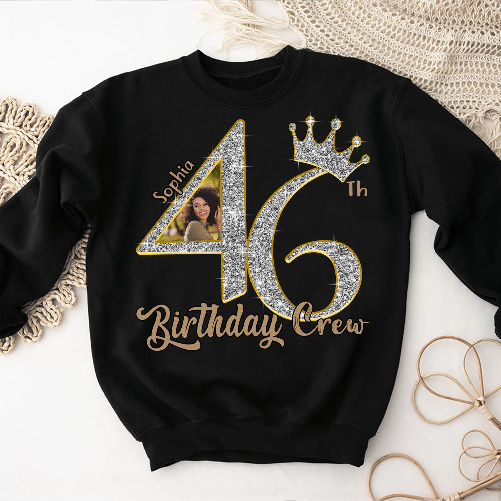 46th birthday shirts for her, Personalised 46th birthday gifts, 46 and fabulous shirt, 46th birthday shirt ideas, gift ideas 46th birthday woman-YPT-HCT