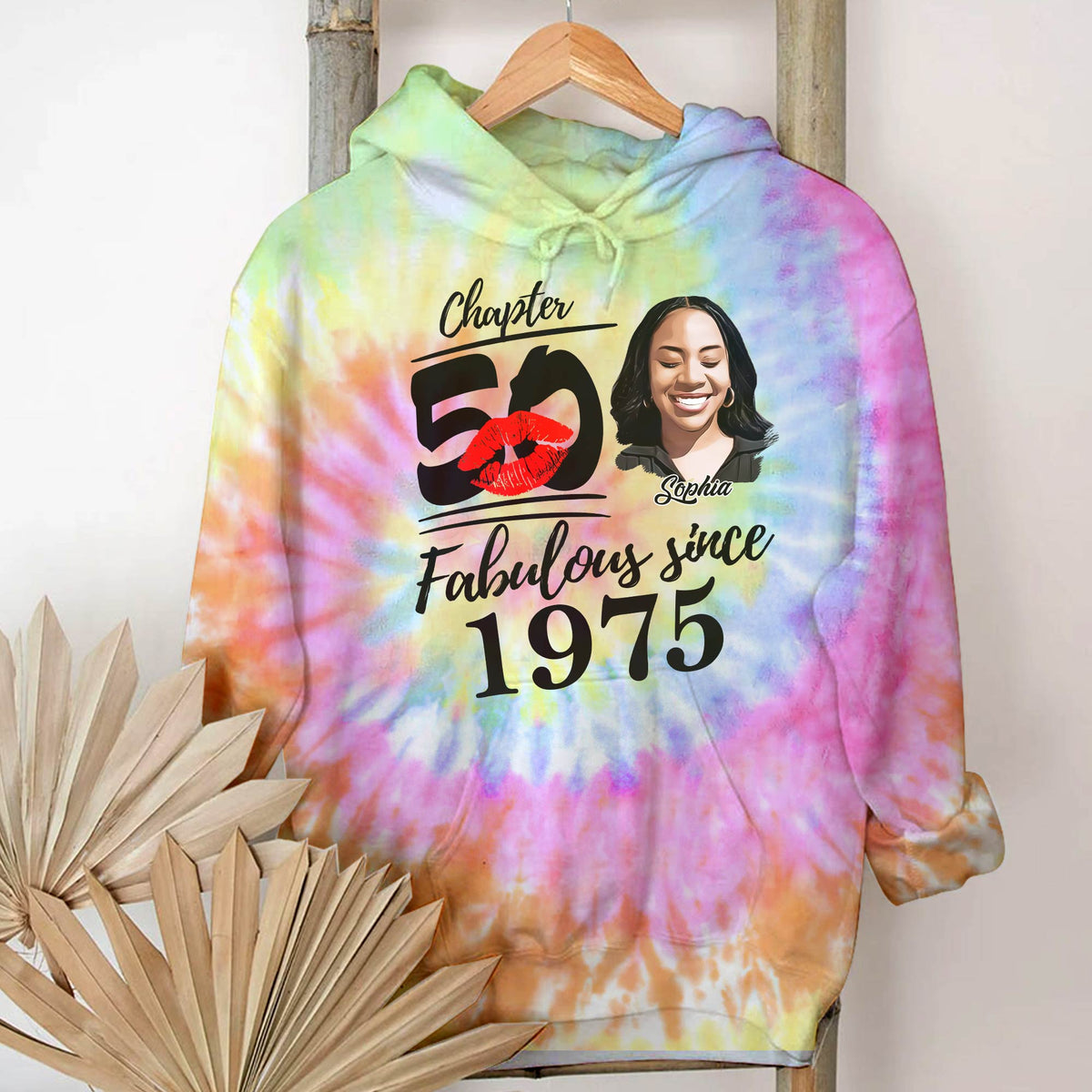 Chapter 50, Fabulous Since 1975 50th Birthday Unique T Shirt For Woman, Custom Birthday Shirt, Her Gifts For 50 Years Old , Turning 50 Birthday Cotton Shirt - YPT-HCT