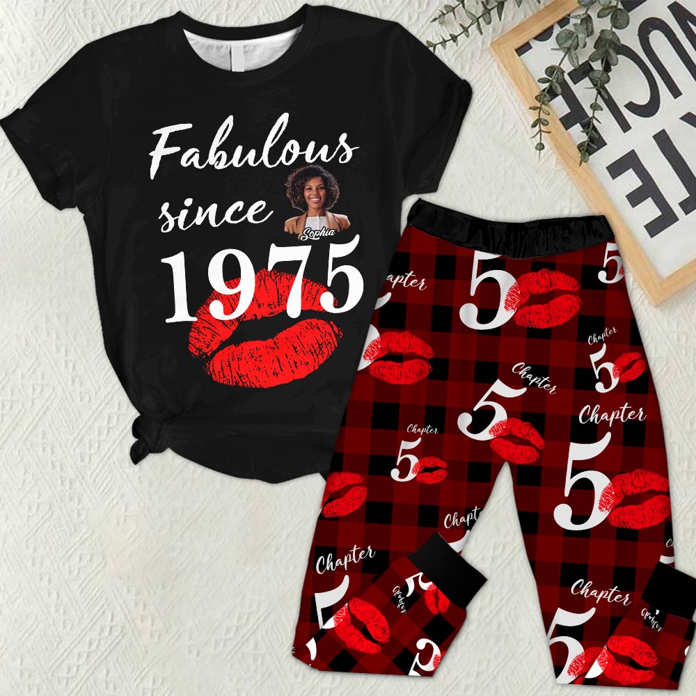 Premium Pajamas Set - Gift Ideas For 50th Birthday, 1975 Birthday Gifts Ideas, Gift Ideas 50th Birthday Woman - HCT
