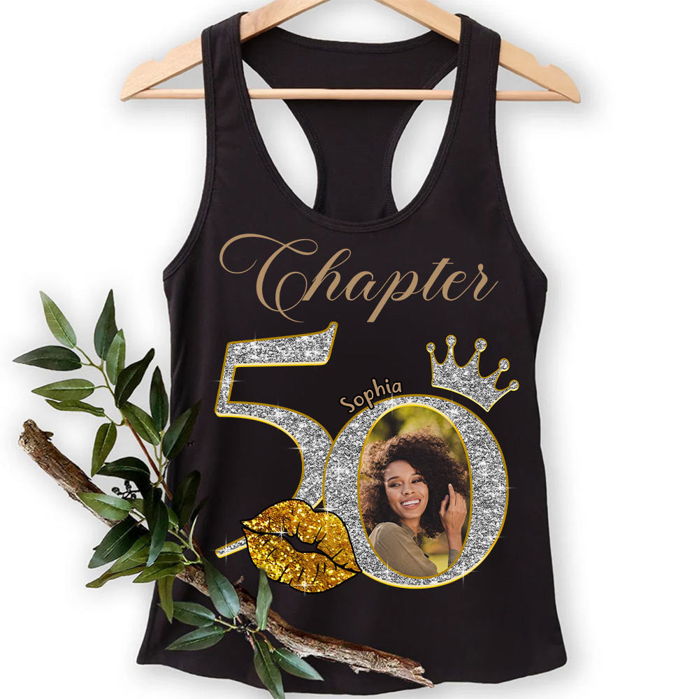 50th Birthday Shirts, Custom Photo Birthday Shirts, Turning 50 Shirt, Gifts For Women Turning 50, 50 And Fabulous Shirt -YPT-HCT