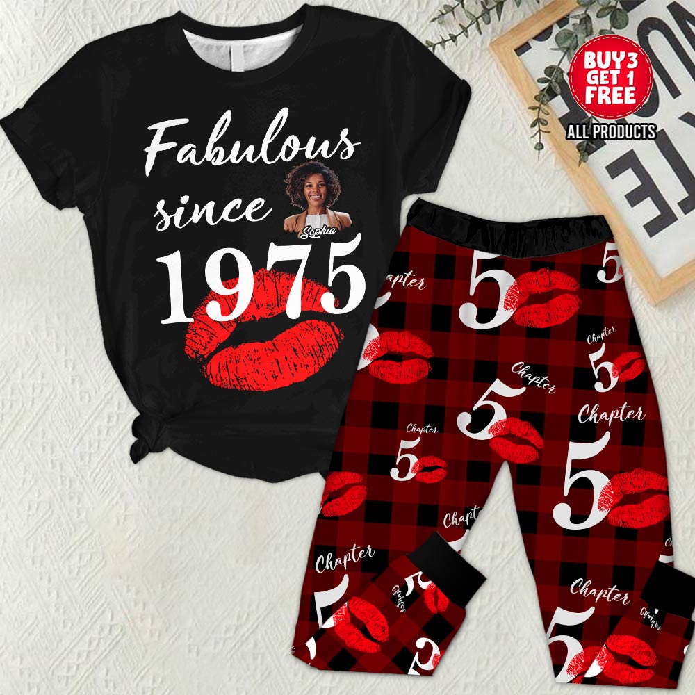 Premium Pajamas Set - Gift Ideas For 50th Birthday, 1975 Birthday Gifts Ideas, Gift Ideas 50th Birthday Woman - HCT