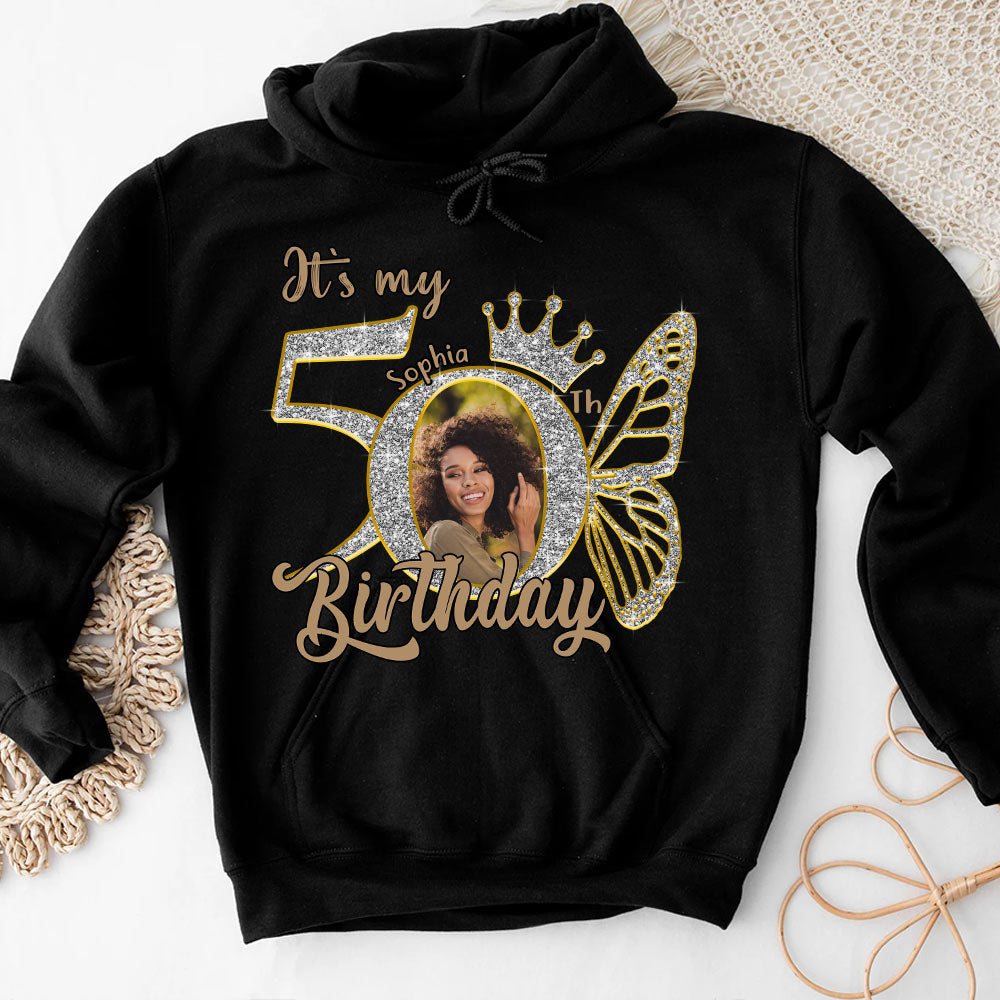50th Birthday Shirts, Custom Birthday Shirts, Turning 50 Shirt, Gifts For Women Turning 50, 50 And Fabulous Shirt, 50th Birthday Shirts For Her - YPT-HCT