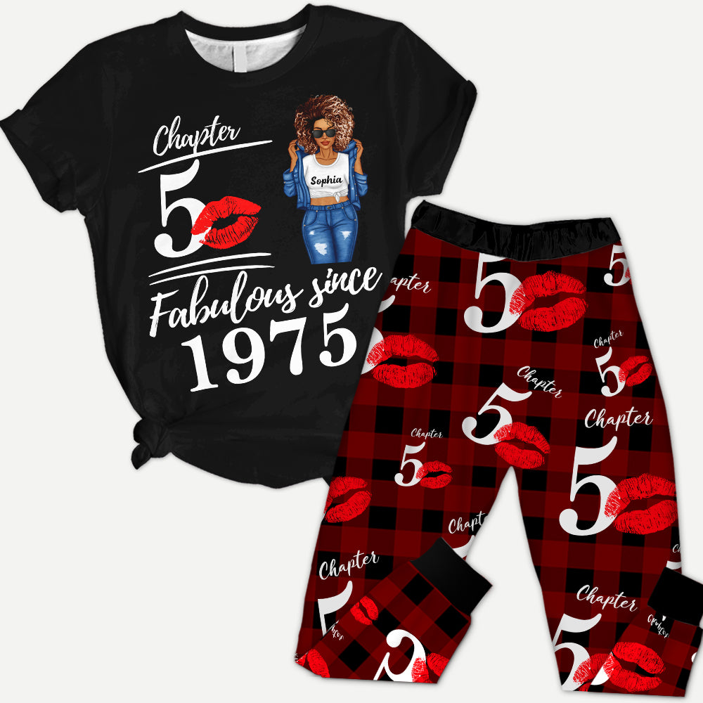 Premium Pajamas Set - Gift Ideas For 50th Birthday, 1975 Birthday Gifts Ideas, Gift Ideas 50th Birthday Woman - HCT