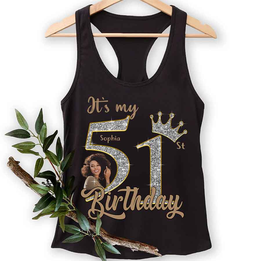 51st Birthday Shirts, Custom Birthday Shirts, Turning 51 Shirt, Gifts For Women Turning 51, 51 And Fabulous Shirt, 1974 Shirt, 51st Birthday Shirts For Her-YPT-HCT