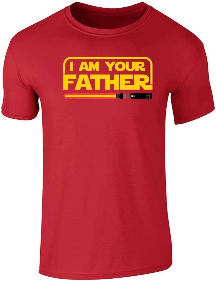 Pop Threads I Am Your Father Funny Dad Gift for Dad Family Graphic Tee T-Shirt for Men