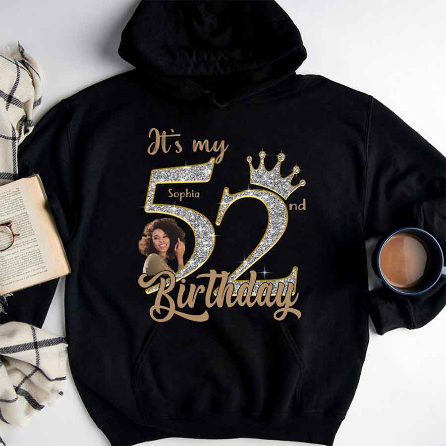 52nd Birthday Shirts, Custom Birthday Shirts, Turning 52 Shirt, Gifts For Women Turning 52, 52 And Fabulous Shirt, 1973 Shirt, 52nd Birthday Shirts For Her-YPT-HCT