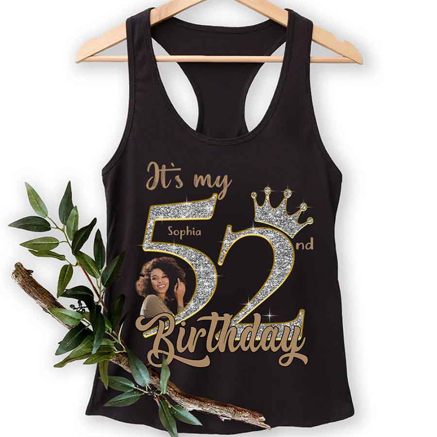 52nd Birthday Shirts, Custom Birthday Shirts, Turning 52 Shirt, Gifts For Women Turning 52, 52 And Fabulous Shirt, 1973 Shirt, 52nd Birthday Shirts For Her-YPT-HCT