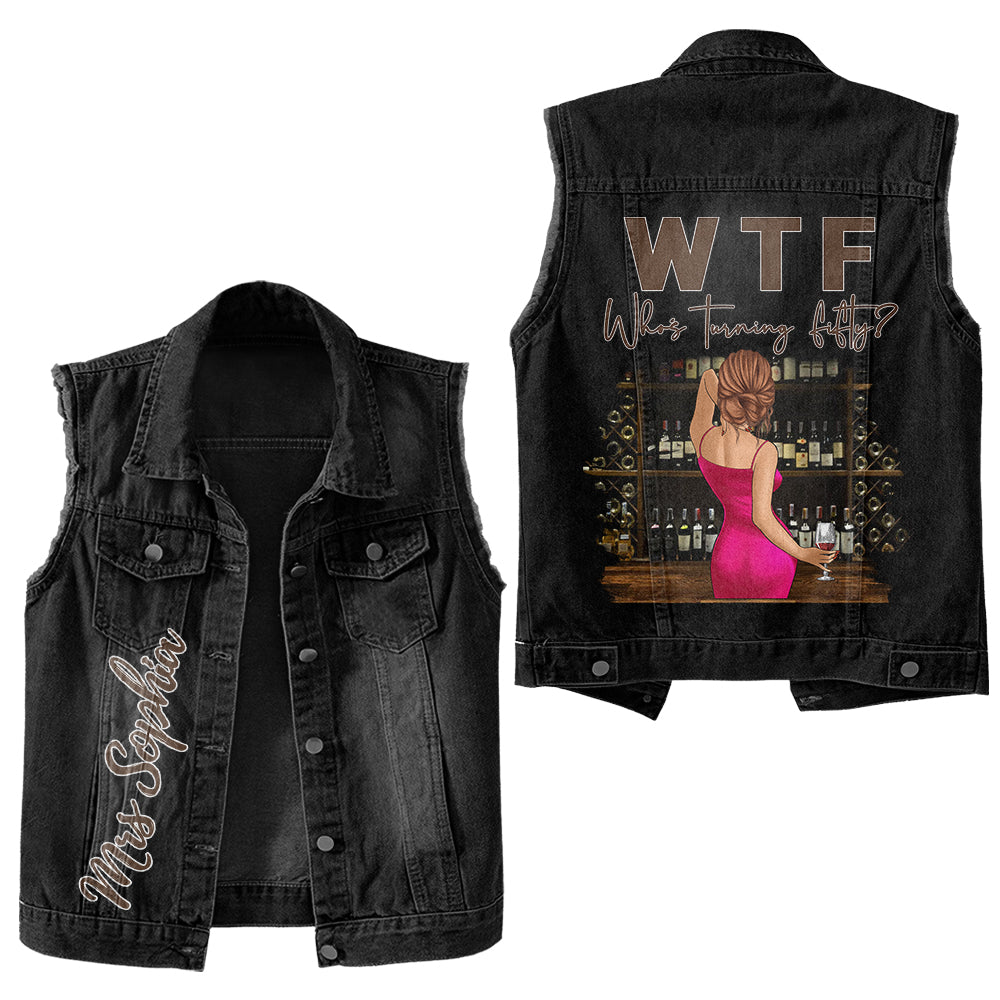 Denimvest - Personalised 50th Birthday Gifts, Gift Ideas 50th Birthday Woman