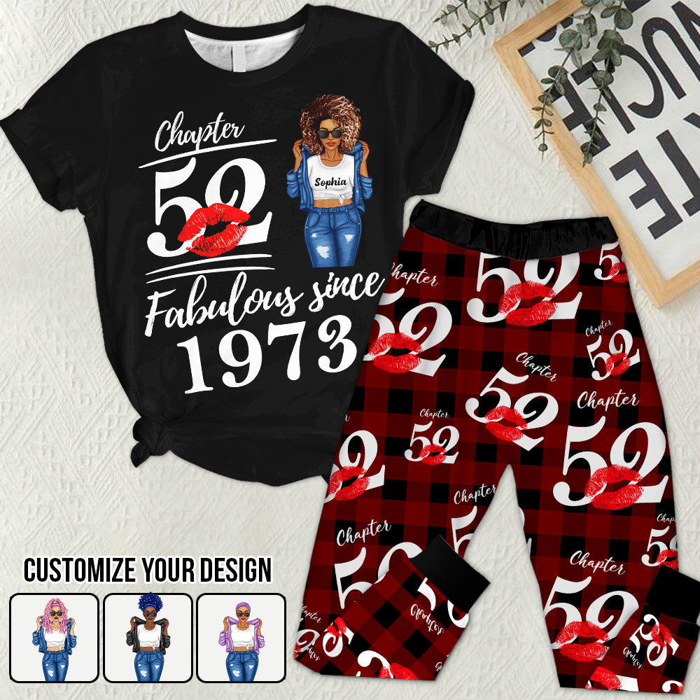 Premium Pajamas Set - Gift Ideas For 52nd Birthday, 1973 Birthday Gifts Ideas, Gift Ideas 52nd Birthday Woman - HCT