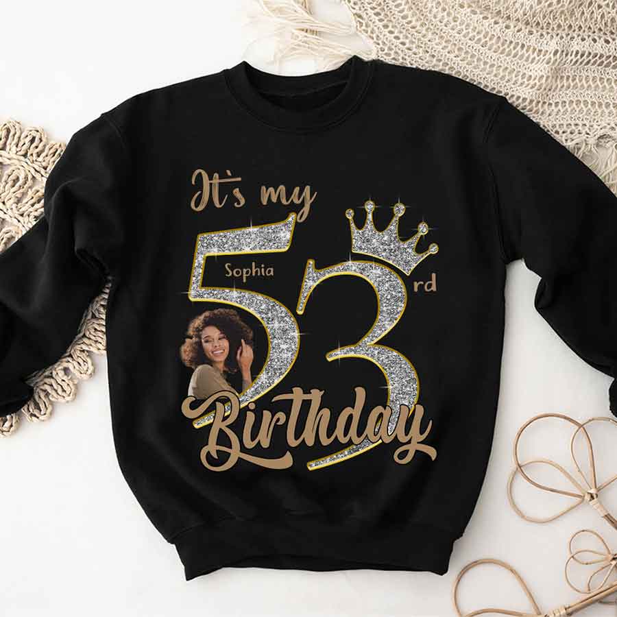 53rd Birthday Shirts, Custom Birthday Shirts, Turning 53 Shirt, Gifts For Women Turning 53, 53 And Fabulous Shirt, 1972 Shirt, 53rd Birthday Shirts For Her-YPT-HCT