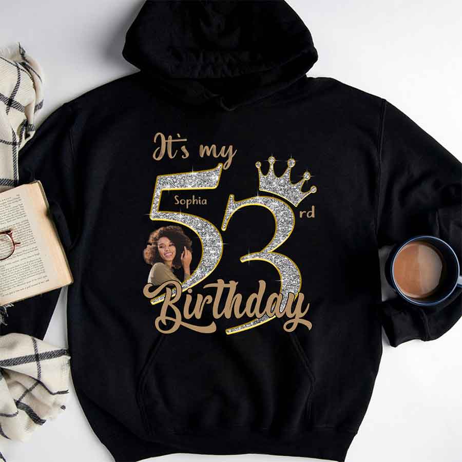 53rd Birthday Shirts, Custom Birthday Shirts, Turning 53 Shirt, Gifts For Women Turning 53, 53 And Fabulous Shirt, 1972 Shirt, 53rd Birthday Shirts For Her-YPT-HCT