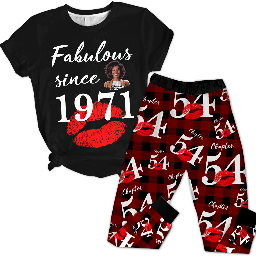 Premium Pajamas Set - Gift Ideas For 54th Birthday, 1971 Birthday Gifts Ideas, Gift Ideas 54th t Birthday Woman-HCT