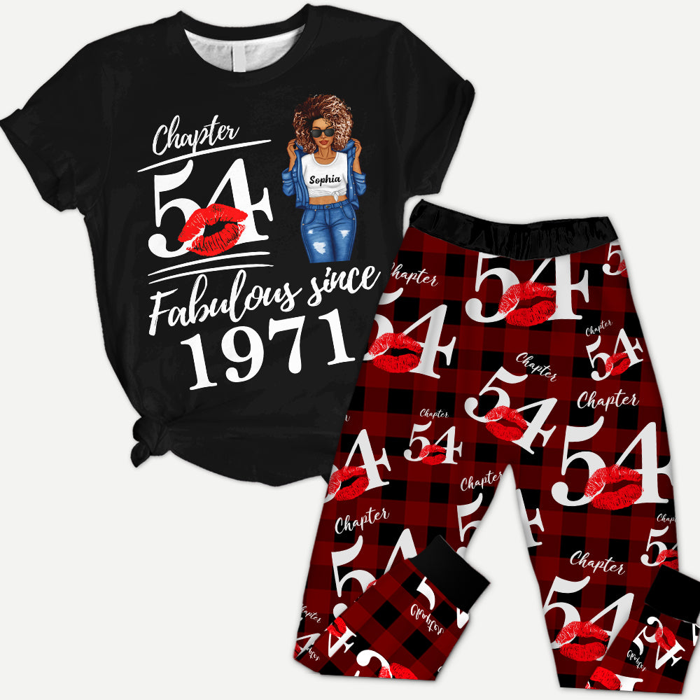 Premium Pajamas Set - Gift Ideas For 54th Birthday, 1971 Birthday Gifts Ideas, Gift Ideas 54th Birthday Woman - HCT