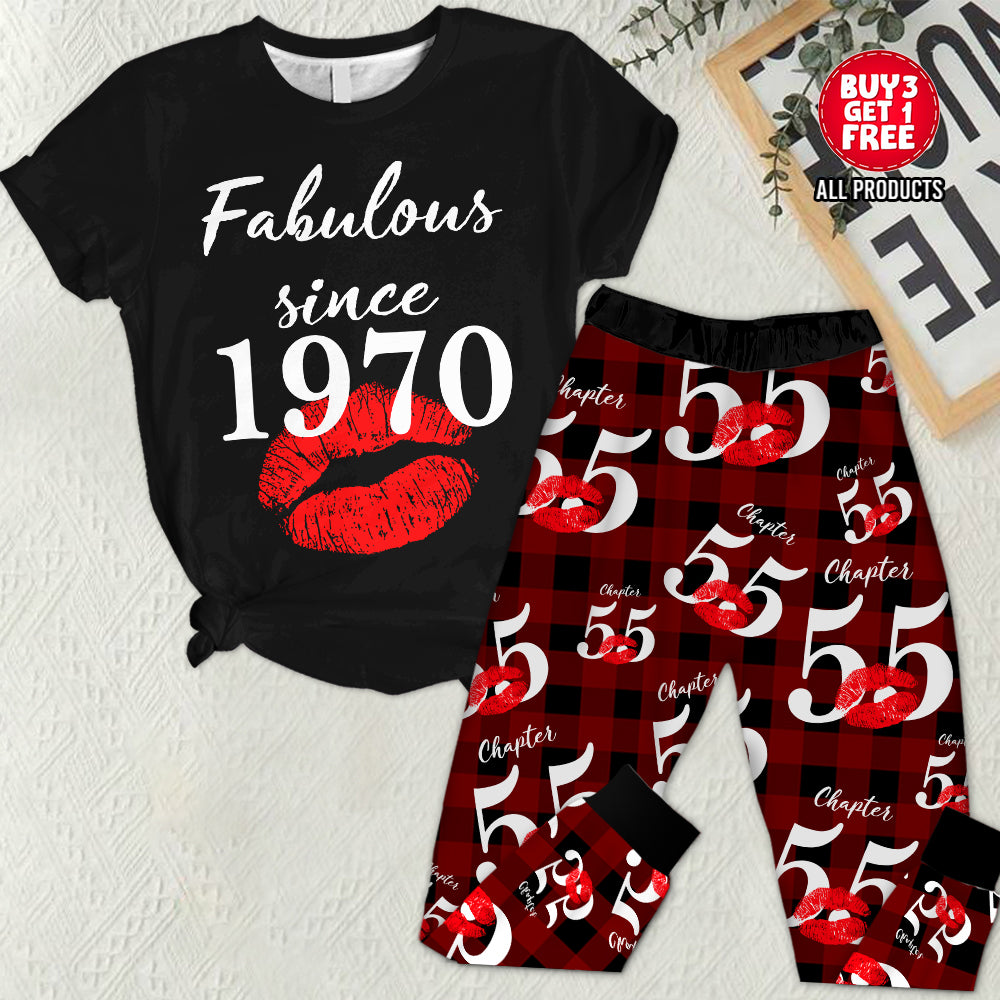 Premium Pajamas Set - Gift Ideas For 55th Birthday, 1970 Birthday Gifts Ideas, Gift Ideas 55th Birthday Woman