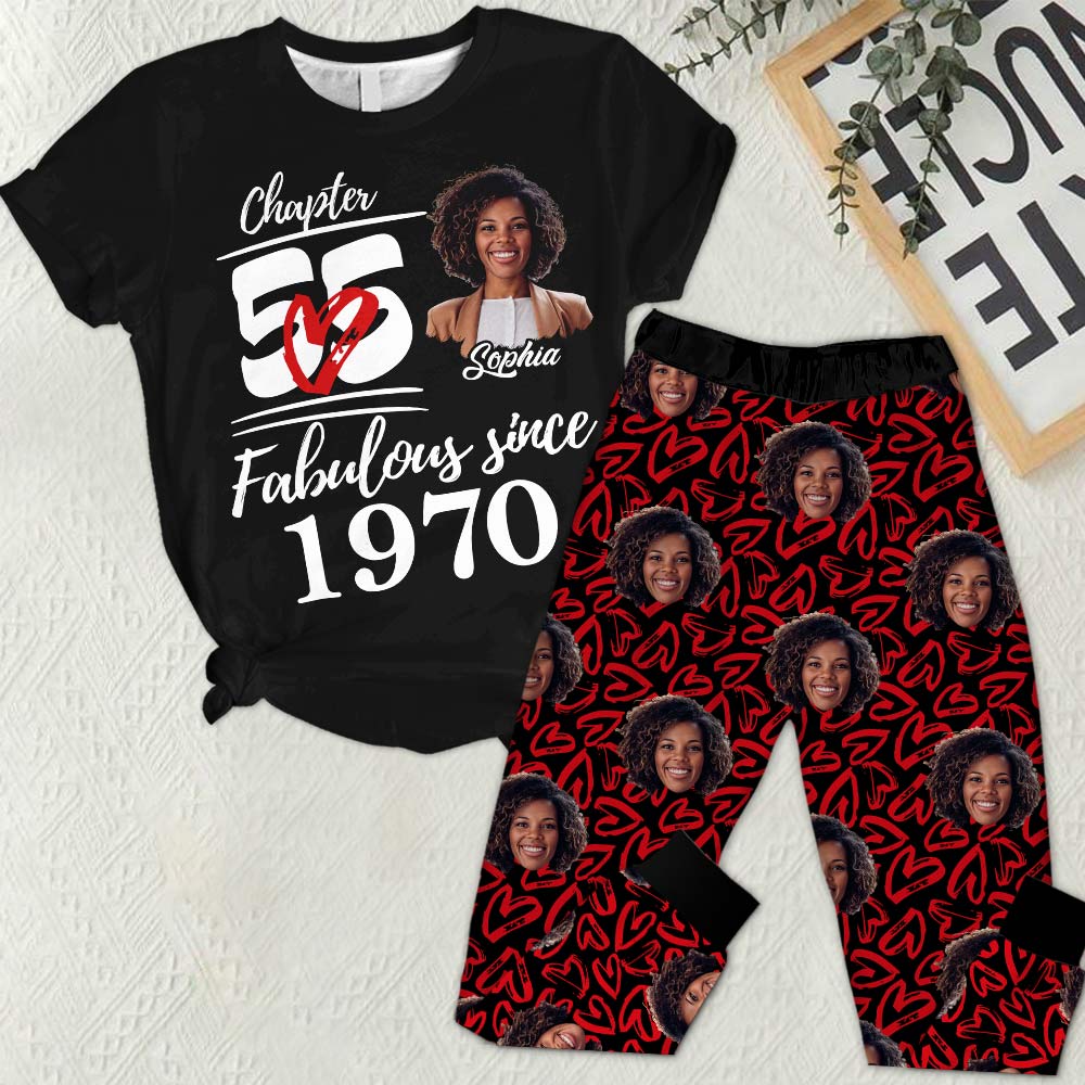 Premium Pajamas Set - Gift Ideas For 55th Birthday, 1970 Birthday Gifts Ideas, Gift Ideas 55th Birthday Woman-HCT